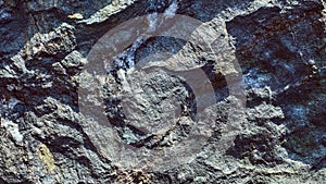 Textured background embossed stone surface