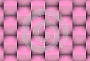 Cubes of shadows on violet