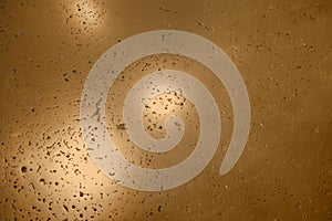 Distressed gold copper bronze sheet metal surface background