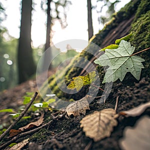 Texture of the nature