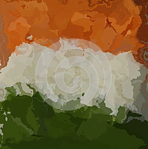 Textured background with tricolours of Indian Flag Independence day special