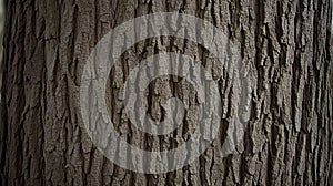 Textured Bark of Mature Tree with Rugged and Uneven Patterns