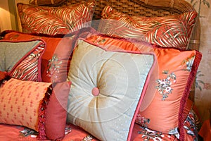 Textured Bed Pillows photo