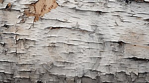 Textured birch tree bark, birch trunk close-up, detailing.