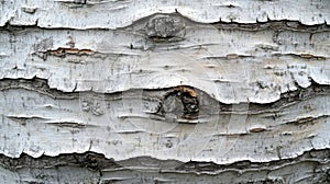 Textured Birch Tree Bark Close Up Image