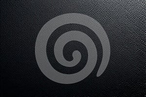 Textured Black Leather Background