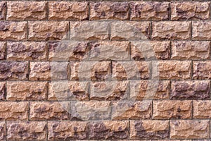 Textured Brick Wall with Intricate Pattern in Built Structure