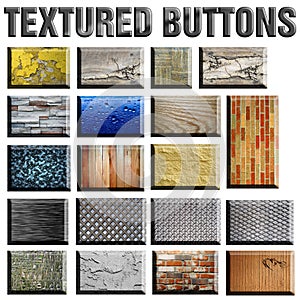 Textured Buttons