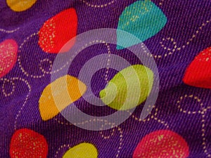 Textured Colorful Pattern Gumdrops and Swirls