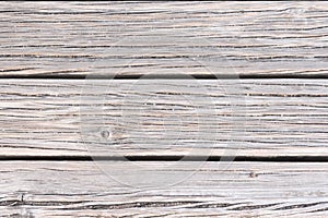 Textured deck in brown wood