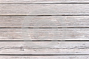 Textured deck in brown wood