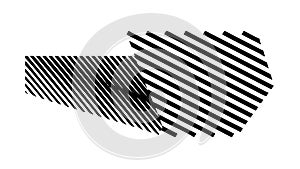 Textured Diagonal Stripes: Abstract Modern Background Pattern, vector design Generative AI