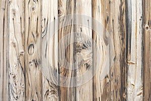 Textured effect of wooden wall or fence