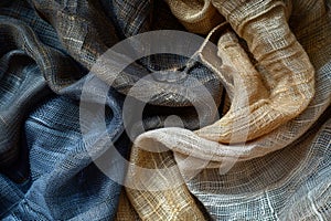 Textured Fabric CloseUp