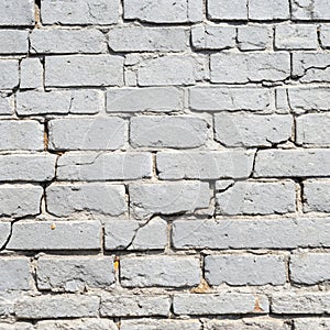 Grey Brick Wall Grunge Background