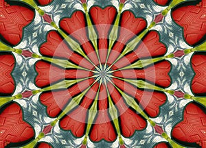 Textured Kaleidoscope