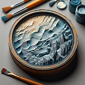 86 28 Textured Paint A paint with added texture for creating ra