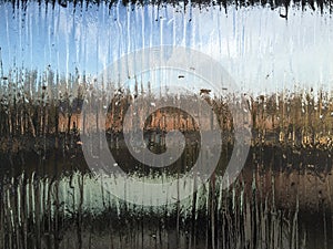 Textured privacy glass background