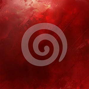 Textured red background with clouds and diagonal lines