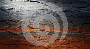 Textured Stone Background Gray and Orange Rustic Close-up