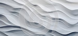 Textured Stone Waves Abstract Background. Generative ai