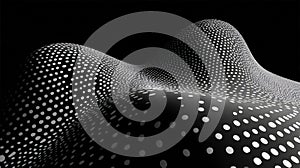 Patterns of light and shadow create a striking visual on a textured surface