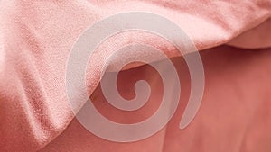 Pink Fabric Texture Background