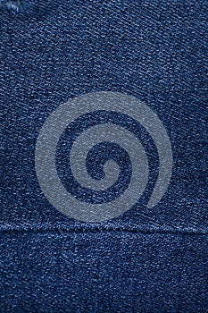 Textured textile blue and bright denim background   for the inscription