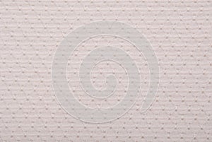 Textured textile white background,  cloth as creative backdrop, beautiful cottone fabric with pattern, abstract  material, close-