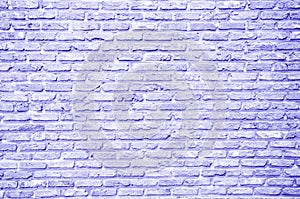 Textured wall of blue bricks, detailed background