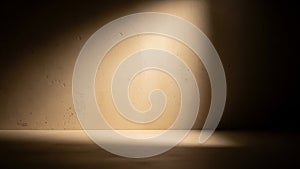 Textured Wall with Dramatic Spotlight and Floor dramatic lighting