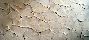 Textured wall surface with cracked plaster, abstract design, neutral tones, intricate patterns, artistic wall decor photo