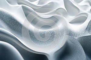 Textured wave patterns create a mesmerizing visual effect in abstract design