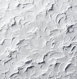 Textured White Paper Background, AI Generated