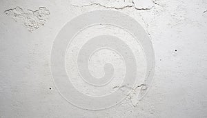 Textured White Plaster Wall with Cracks and Chips white wall