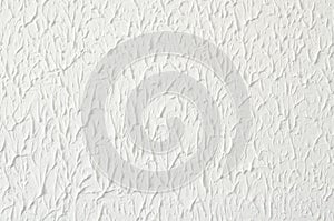 Textured white wall decorative plaster