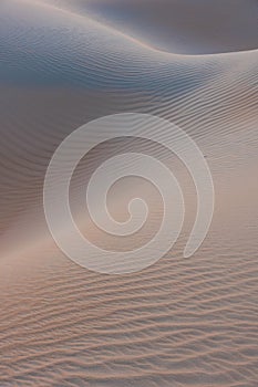 Textures of a desert`s sand