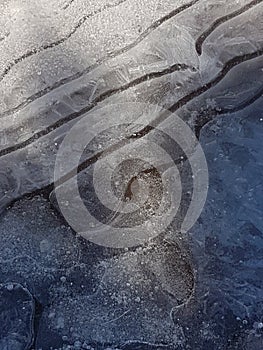 Beautiful images of Ice, water and land in CaÃÂ±adas del Teide, Tenerife 13