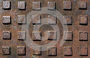 Textures: Manhole Cover Diamon