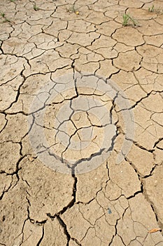 Textures - soil - cracked dirt