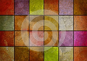 Texturized chess board background