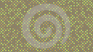 texturized golden dots over gray background