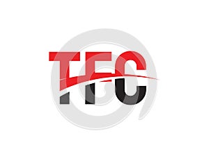 TFC Letter Initial Logo Design Vector Illustration