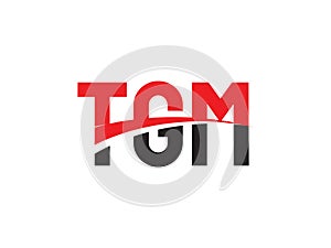 TGM Letter Initial Logo Design Vector Illustration