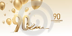 90th Anniversary Celebration Background photo