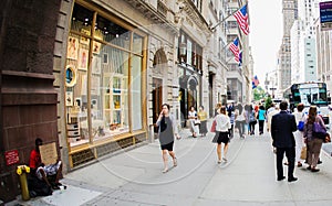 5th Avenue in New York city