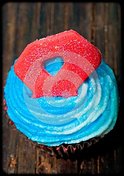 4th Birthday cupcake