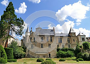 16th century bailiwick house called `Castel Franc` in Vichy photo