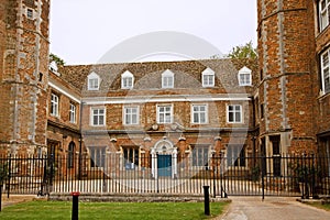 The 15th Century Bishop`s Palace at Ely