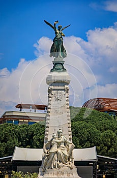 19th-century Centenary Monument commemorating annexation of Nice to France